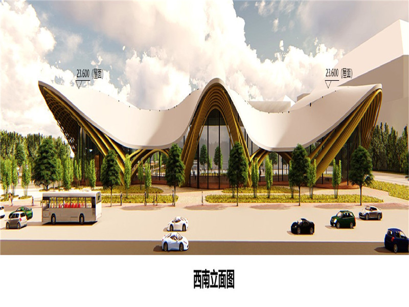喜賀簽約！我司攜手四川綠建西宜共筑宜賓竹產(chǎn)品交易中心幕墻新風標